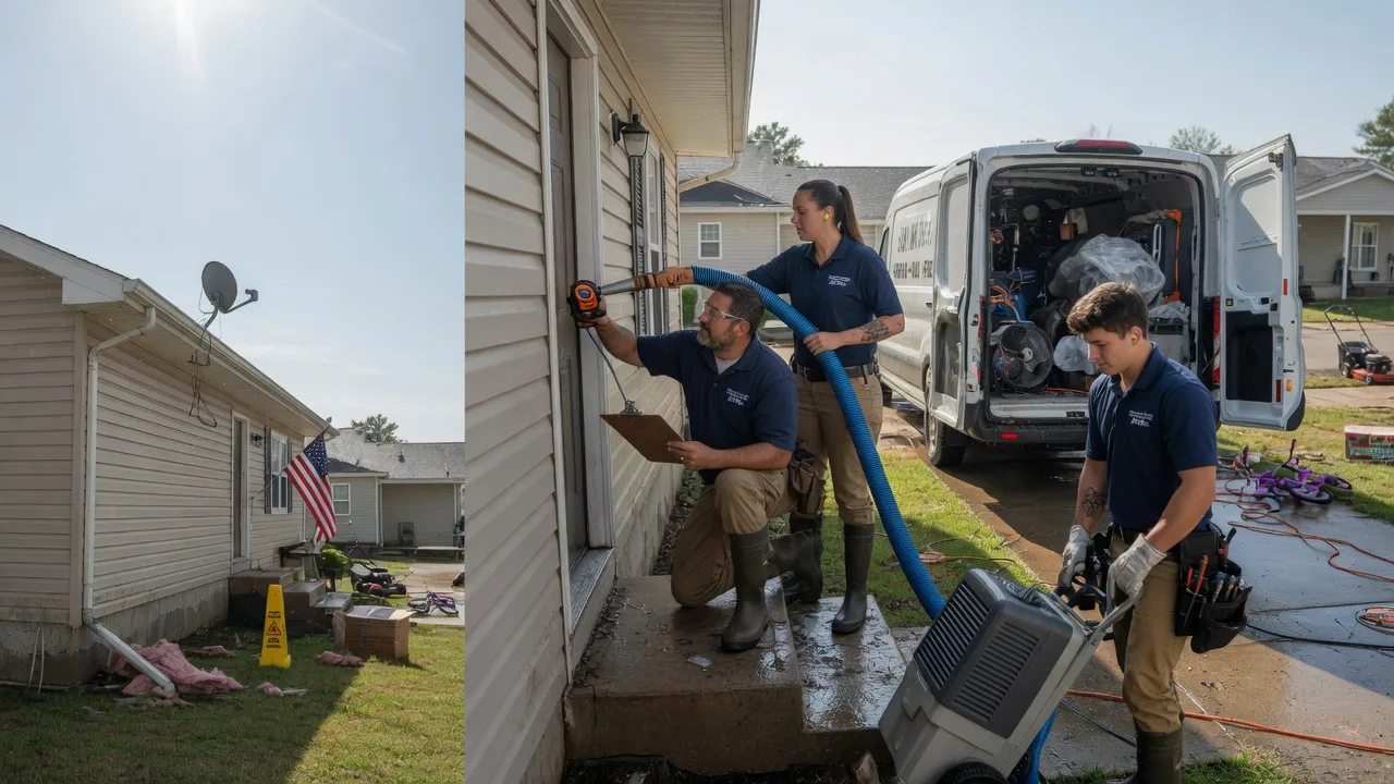 Ceiling Water Damage Restoration in South Bend, IN near me