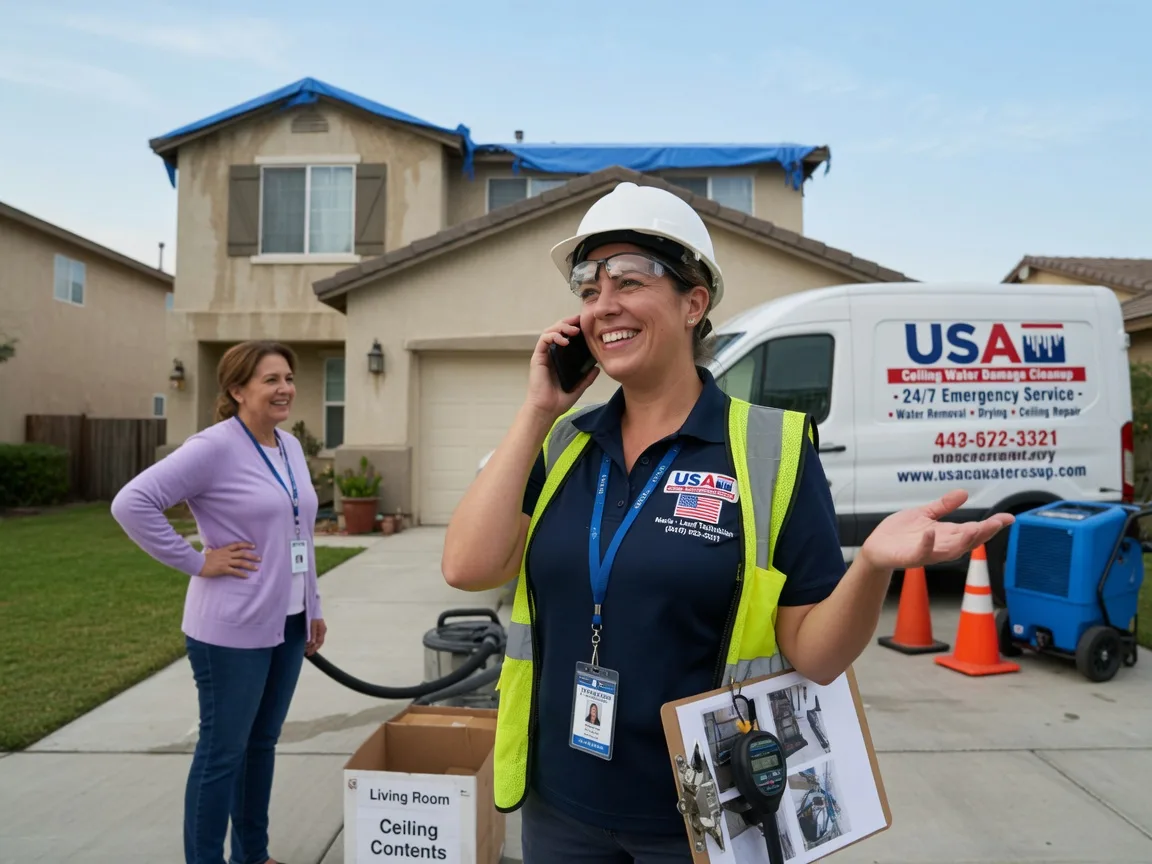 Ceiling Water Damage Restoration South Bend, IN FAQs